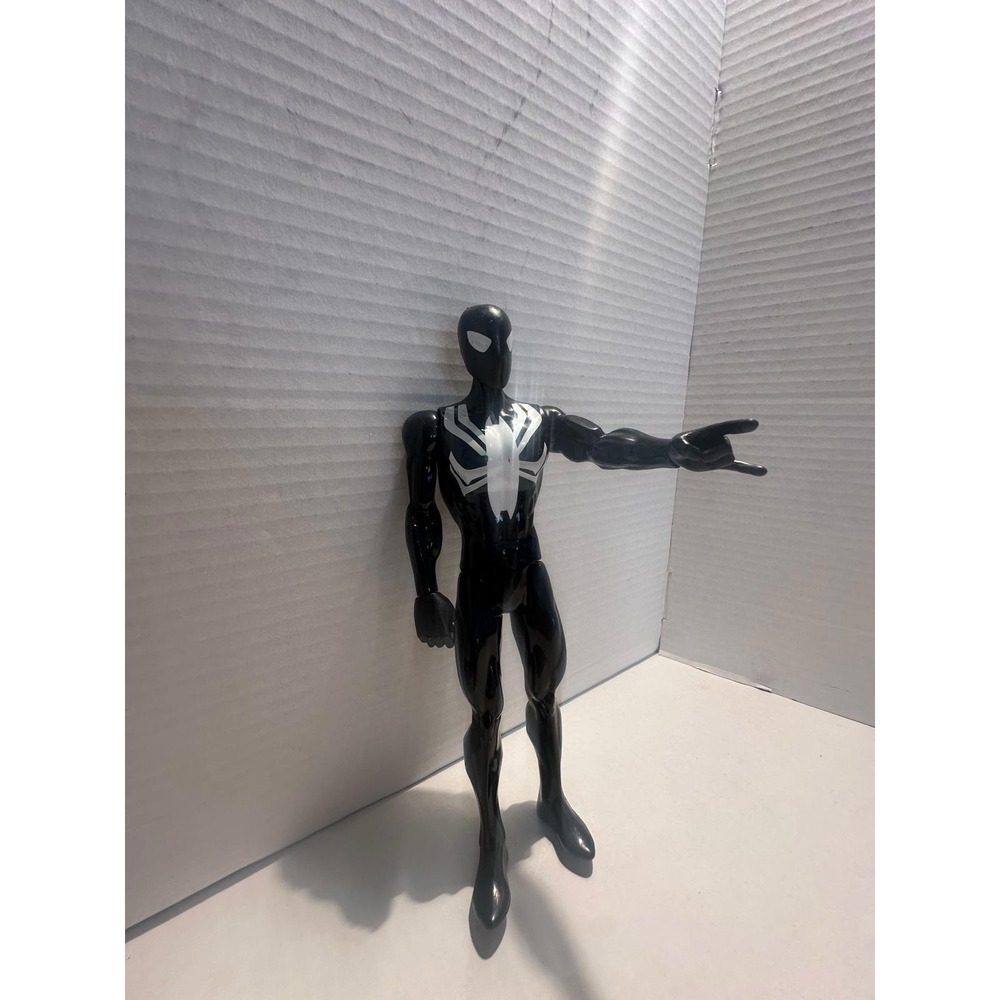 Marvel Venom Spider-Man Black Suit Action Figure E8522 Comic Book Heroes